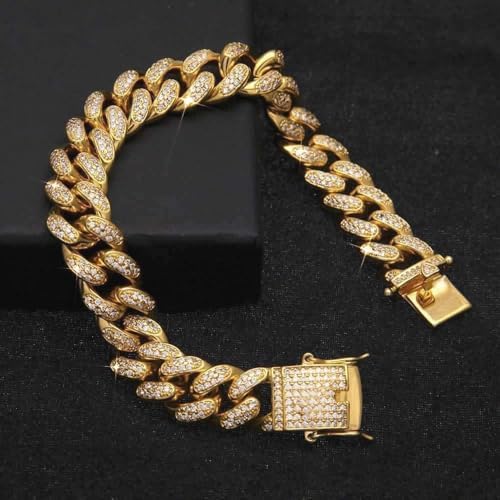 Set of 3 Golden Watch with Bracelet Necklace