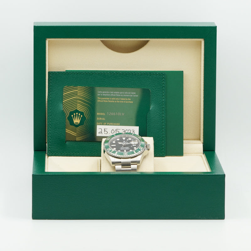 Rolex Submariner Date Kermit 41mm "Starbucks" 126610LV 41mm