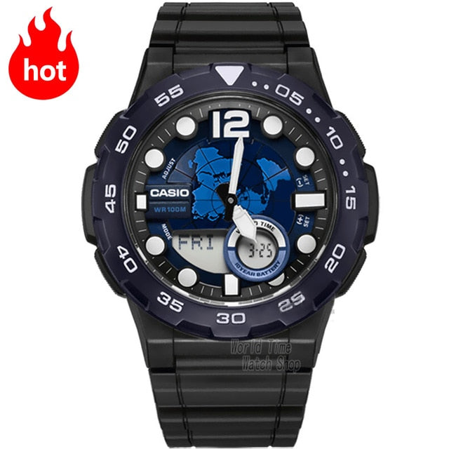 Casio watch men top luxury 100m Waterproof