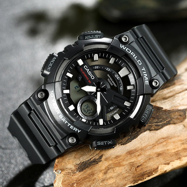 Casio watch men top luxury 100m Waterproof