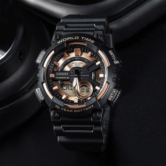 Casio watch men top luxury 100m Waterproof