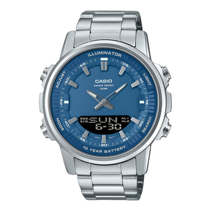Casio Silver Stainless Steel Men’s Wrist Watch.