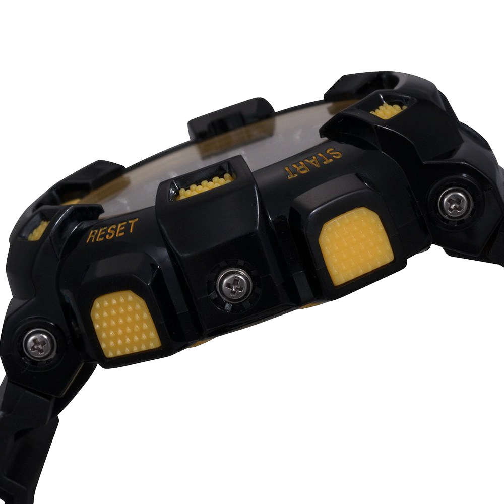 Bestdon Swiss Mens Sports Watches Digital Multifuction Display Time Yellow