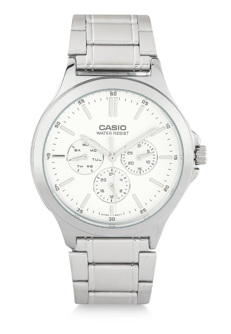 Casio Mtp-V300d-7audf - Bold Elegance Men's Watch